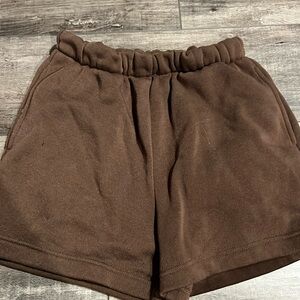 Fleece shorts